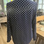 Divided (H&M) Size 6 Blue And White Polka Dot Shirt Photo 5