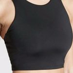 Athleta  Conscious Crop Bikini Top Black‎ Padded Racerback Workout XXS Activewear Photo 0