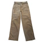 AMO Easy Army Slouch Pant Green Utility Military Wide Straight Leg Size 26 Photo 4