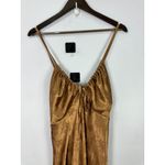 Wild Fable  XL Bronze Babydoll Satin Slip Dress l Whimsigoth Y2K Fairy Grunge 90s Photo 3