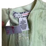 Flying Tomato A. Cailen by flying tomatoes line green tiered dress size large Photo 1