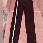 Buffalo David Bitton  Pants Womens 6/28 Burgundy Jeans Royal Mid Rise Skinny Photo 9