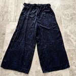 Parker Gigi Tie Waist Wide Leg Pants Animal Print Purple Black Size XL New w/Tag Photo 4