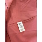 NWT Lulus Dress Pink Feeling Like Forever Rose Jacquard Lace Up Midi Flowy Large Photo 10