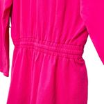 NY&C Bright Pink Long Sleeve Heavyweight Stretch Waist Romper Womens Size XL NWT Photo 11
