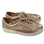 Steven By Steve Madden Steve Madden Napa Platform Sneaker Shoes Casual Leather Comfort 8.5M Rose Gold Photo 9