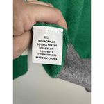 Vine & Love Womens Color Block Long Sleeve Crewneck Green Black Sweater Small Blue Photo 7