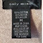 Only Mine Cotton Blend Floral Beaded cardigan 3/4 sleeve crystal buttons M Size M Photo 5