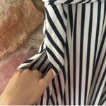 Commense Stripe Backless Pockets Dress size XL Black Photo 3