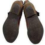 Vince Camuto  Madalissa Two Tone Leather Studded Boots‎ Size 8 Brown Red Shoes Photo 4