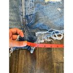 Reformation  jean shorts size 24 button fly raw hem Photo 7