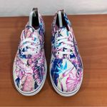 Vans  Low Top Hawaiian Hibiscus Women’s Sneaker Size 7 #763 Photo 3