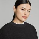 Everlane The ReNew Teddy Oversized Crew Sweatshirt Photo 1