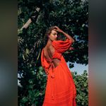 Free People  Let's Be Friends Midi Dress Photo 1