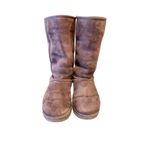 UGG  CLASSIC SUEDE TALL LENGTH BOOTS size 7 Brown Photo 4