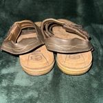 Khombu Comfort Brown Adjustable Strap Sandals Women’s Size 8 Photo 3