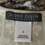 Sigrid Olsen Women's Sleeveless Embellished Knit Floral Crop Top Size Silk S Photo 7
