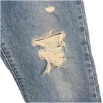 Levi's ‎ Premium Wedgie Jeans Womens Size 26 Blue Distressed 100% Cotton Button Photo 2