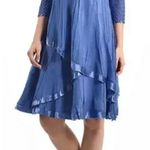 New! Komarov Tiered Chiffon V Photo 0