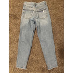 Old Navy  OG Straight Jeans Women's Size 0 Light Blue Photo 6