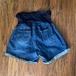 Hofish overbelly maternity jean shorts Blue Size undefined Photo 4