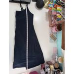 Abercrombie & Fitch Abercrombie Fitch Navy Spaghetti Strap Mini Dress Athletic Workout Tennis Size M Photo 7