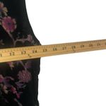 Another Love S Burn Out Velvet Dark Romantic Witchy Vampire Grunge Floral Top Black Photo 7