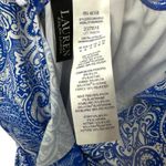 Ralph Lauren Lauren Women's Ruffled Paisley Print One-Piece Swimsuit Size 16 Photo 7