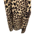 Hayden  Los Angeles leopard print maxi slip dress front slits silky lightweight S Photo 1