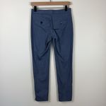 Theory  Straight Ankle Trousers Pants Women’s Size 0 Blue Office Workwear Photo 5