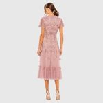 Mac Duggal 9212 Embellished High Neck Cap Sleeve A Line Dress Pink 12 Photo 4