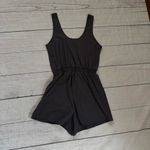Flexure Bodywear size large dark gray tank top shorts romper Photo 7