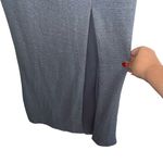 Adrianna Papell NEW NWT  BHLDN Idris Open Back Maxi Gown Hydrangea Gray Blue Photo 5