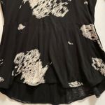 Aritzia Wilfred Tunic Longsleeves Top Women’s Size XS Black & Cream Splatter PC Photo 8