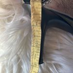 Donald J Pliner Black Suede & Metallic Leather Heeled Ankle Boots Size 6 Photo 9