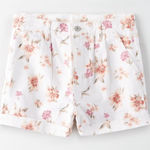 American Eagle  Mom Floral Shorts White Photo 0