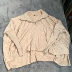 FP one free people cream cotton Sweatshirt sweater Size M Photo 0