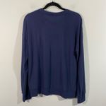 P.J. Salvage Women's Navy Striped Pullover Sleep Top Size M Photo 7