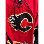 Reebok Vintage NHL Calgary Flames Woman Jersey Large Photo 2