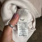 TNA Towel terry boyfriend hoodie Pink Size L Photo 4