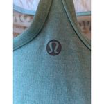 Lululemon RARE đź’ĄPower Tank Top Women's Turquoise Blue Beige Athletic Photo 1