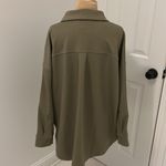 Athleta  Allure Shirt Jacket Olive Photo 3