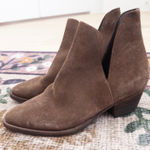 Free People  Womens Boots Size 37 Brown Charm‎ Suede Ankle Western Boho Festival Photo 0