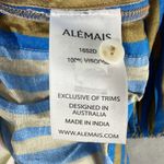 Alemais Diaz Stripe Midi Shirtdress Multi Color Size US 2 Photo 5