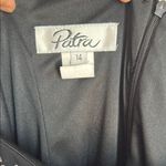 Patra Black Elegant Jumpsuit with Lace Overlay Size 14 Photo 1