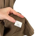 Eileen Fisher Silk Cotton Jersey Tee Short Sleeve Green Oversized Womens Small Photo 3