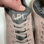 APL  Mauve Pink & Grey Contrast Running Shoes Sneakers Womens 8 Athletic Knit Photo 2