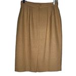 Vintage Kasper A.S.L. Skirt‎ Set Tan Size 4 Photo 11