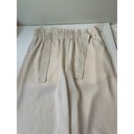 Vince Drapey Crèpe Wide Leg Pants Elastic Waist Pull on belted Women’s Large Photo 5