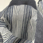 Ashley Stewart Linen Cotton Blend Striped Jacket Classic Plus Size 24 Photo 6